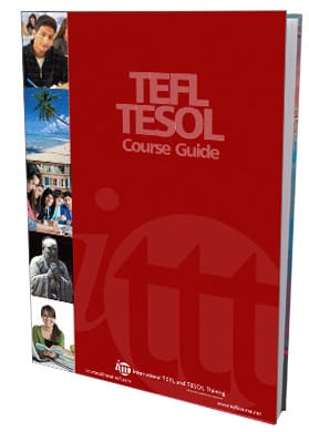 red TESOL/TEFL course guide book