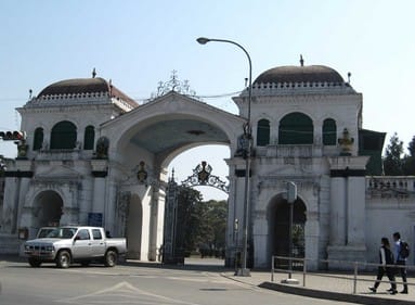 singha durbar palace in kathmandu, nepal