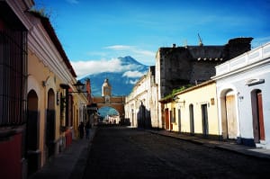 dark street of antigua